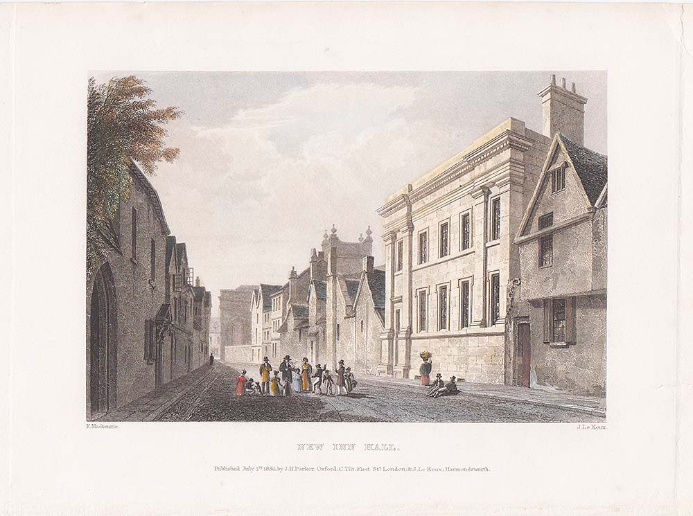 New Inn Hall.