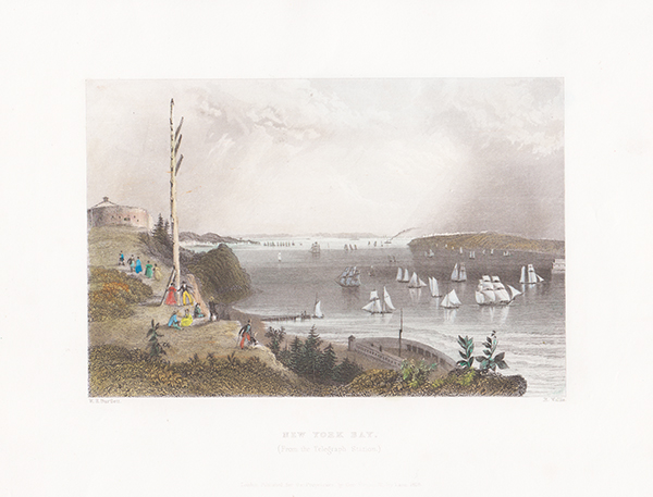 New York Bay  From the Telegraph Station