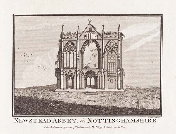Newstead Abbey in Nottinghamshire