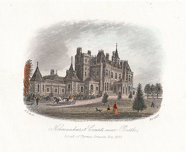 Normanhurst Court near Battle  Seat of Thomas Brassey Esq  MP