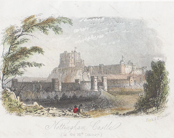 Nottingham Castle in the 16th Century 
