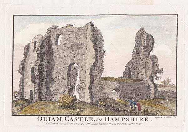 Odiam Castle in Hampshire 