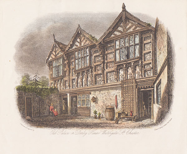 Old Palace or Derby House Watergate Street Chester