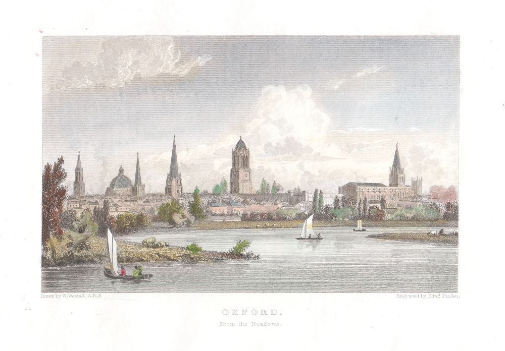 Oxford from the Meadow.