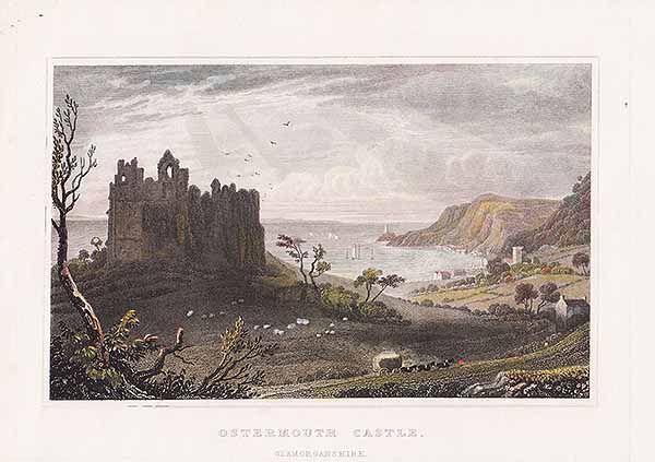 Ostermouth Castle Glamorganshire