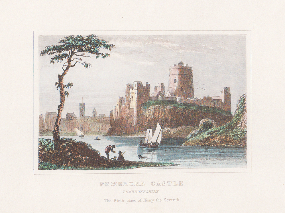 Pembroke Castle, Pembrokeshire.....