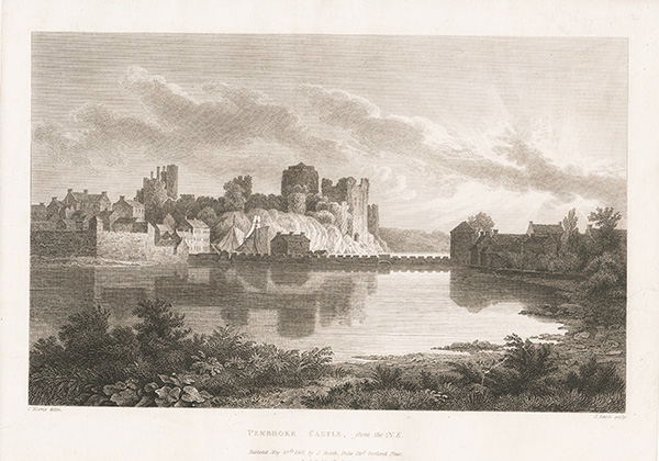 Pembroke Castle from the NE