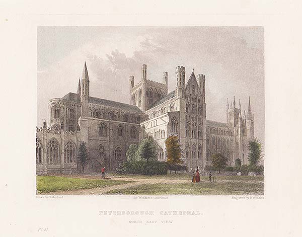 Peterborough Cathedral - North East View