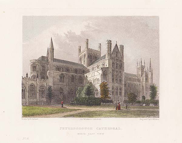 Peterborough Cathedral - North East View