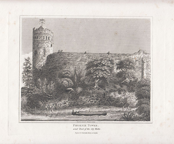 Phoenix Tower and Part of the City Walls 