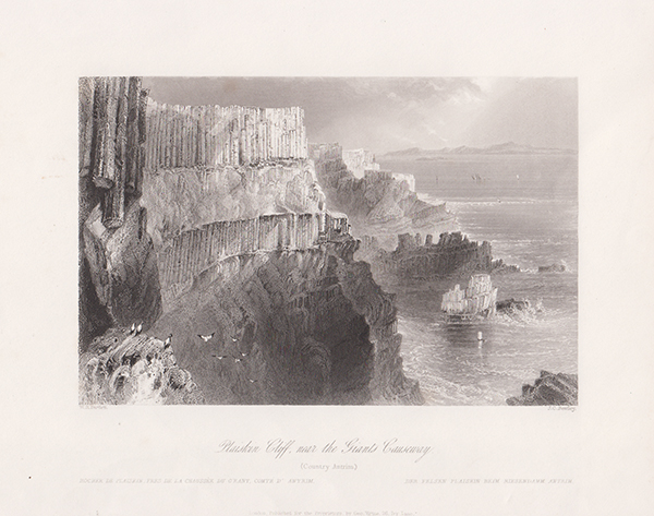 Plaiskin Cliff near the Giants Causeway 