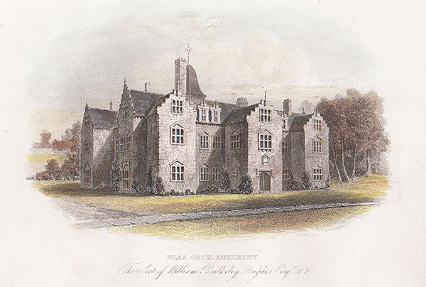 Plas Coch Anglesey  The Seat of William Bulkeley Hughes Esq  MP