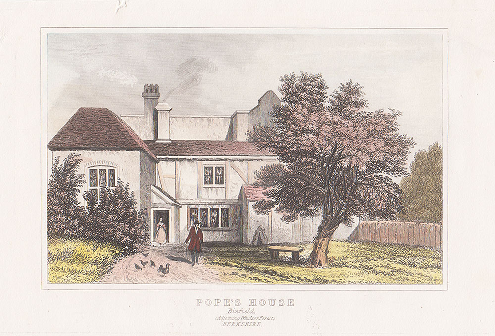 Pope's House Binfield adjoining Windsor Forest Berkshire