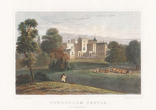 Powderham Castle Devonshire  The Seat of Lord Courteney