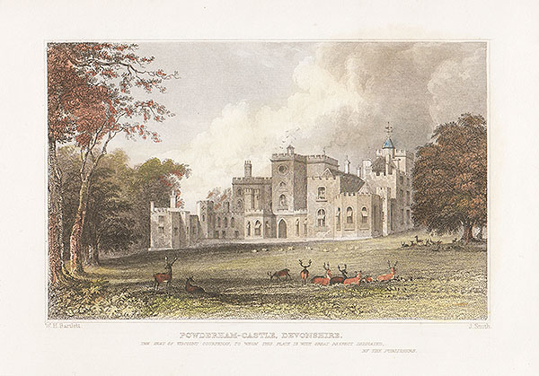 Powderham Castle Devonshir the Seat of Viscount Courtenay 