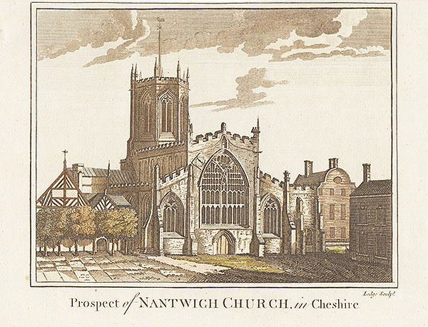 Prospect of Nantwich Church 