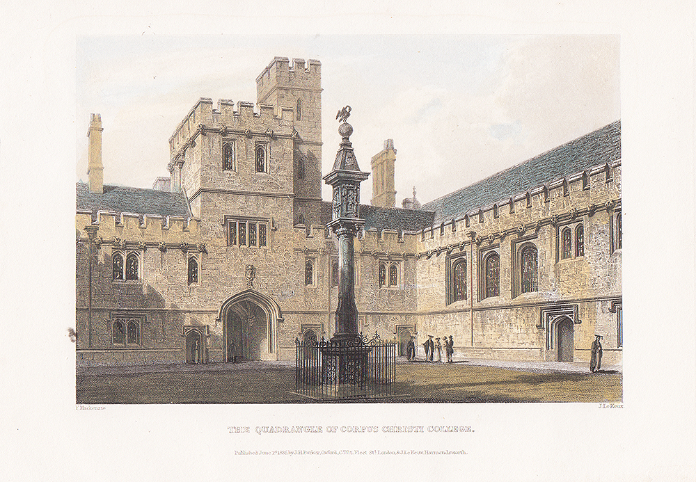 The Quadrangle of Corpus Christi College.