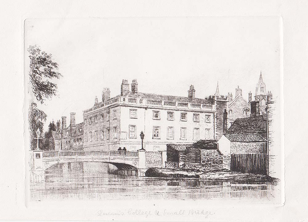 Queens College and Small Bridge - Robert Farren