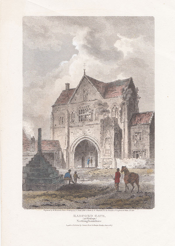 Radford Gate at Worksop Nottinghamshire