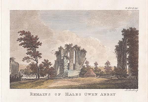 Remains of Hales Owen Abbey 