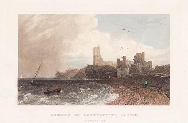 Remains of Aberystwyth Castle 
