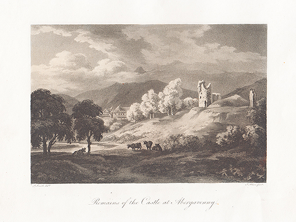 Remains of the Castle at Abergavenny