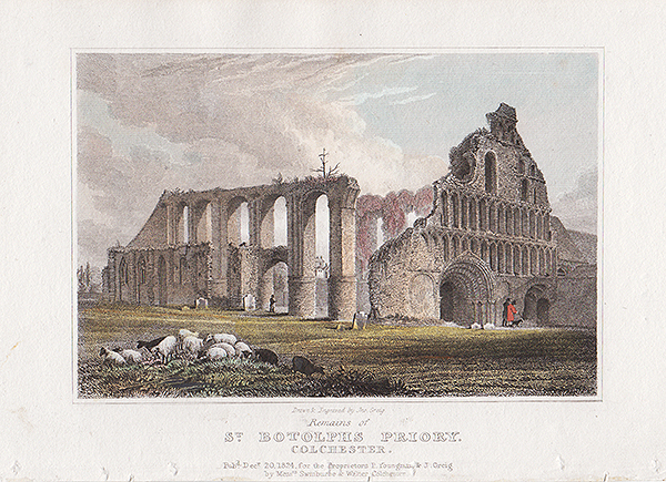 Remains of St Botolph's Priory Colchester 