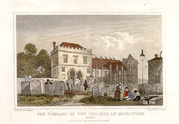 Remains of the College at Maidstone