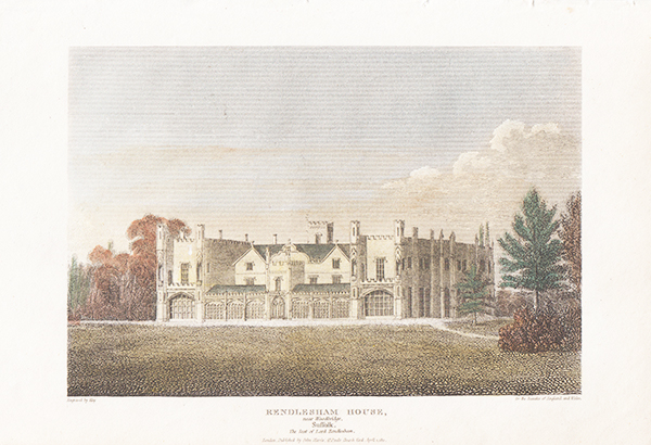 Rendlesham House near Woodbridge Suffolk  The Seat of Lord Rendlesham
