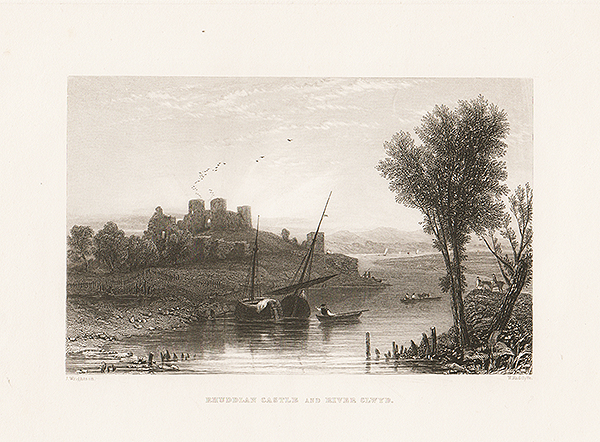 Rhuddlan Castle and River Clwyd