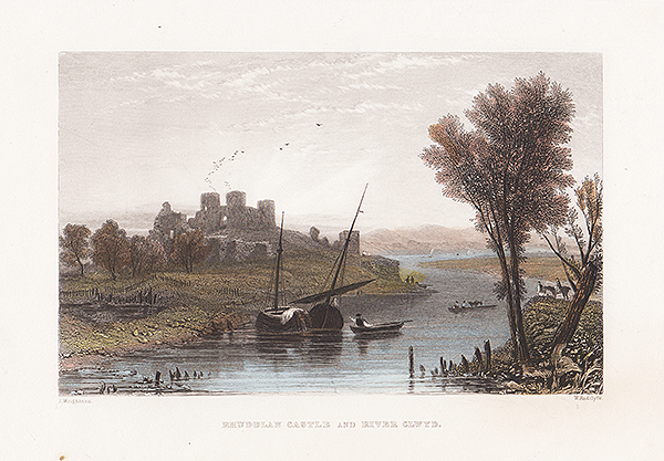 Rhuddlan Castle and River Clwyd