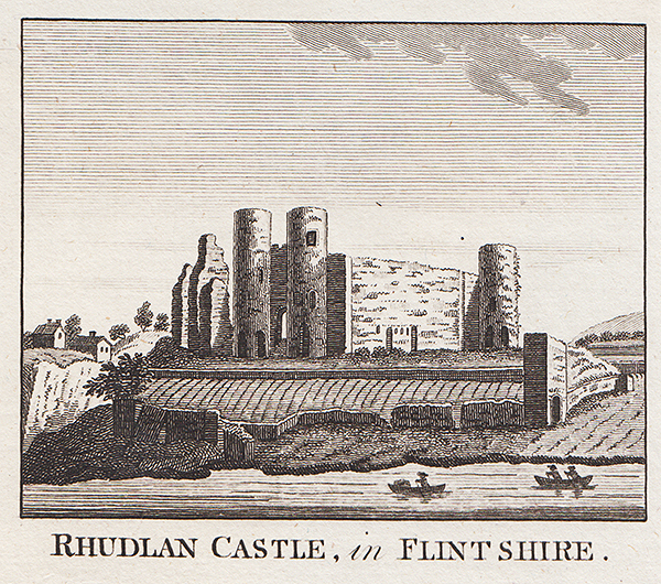 Rhudlan Castle in Flintshire