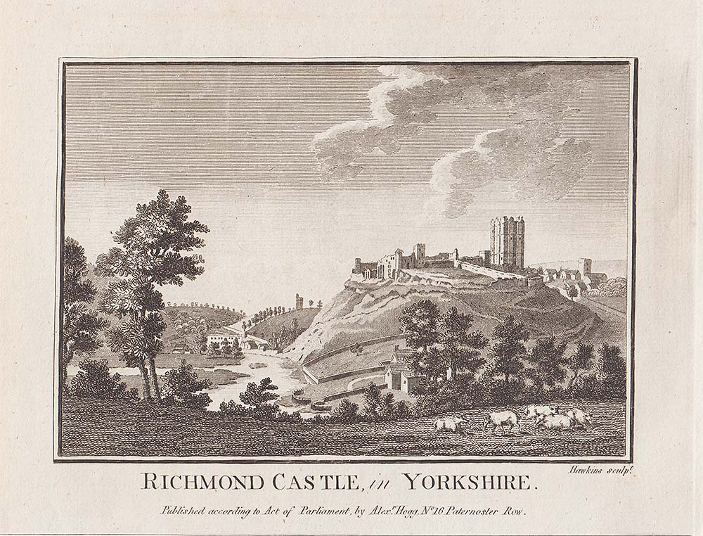 Richmond Castle in Yorkshire