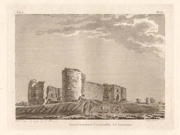 Rosscommon Castle  Pl2  Co Roscommon