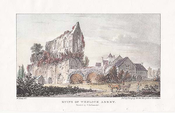 Ruins of Wenlock Abbey 