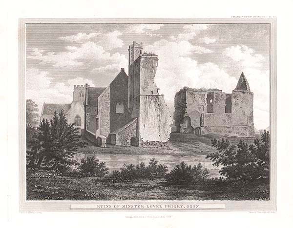 Ruins of Minster Lovel Priory Oxon