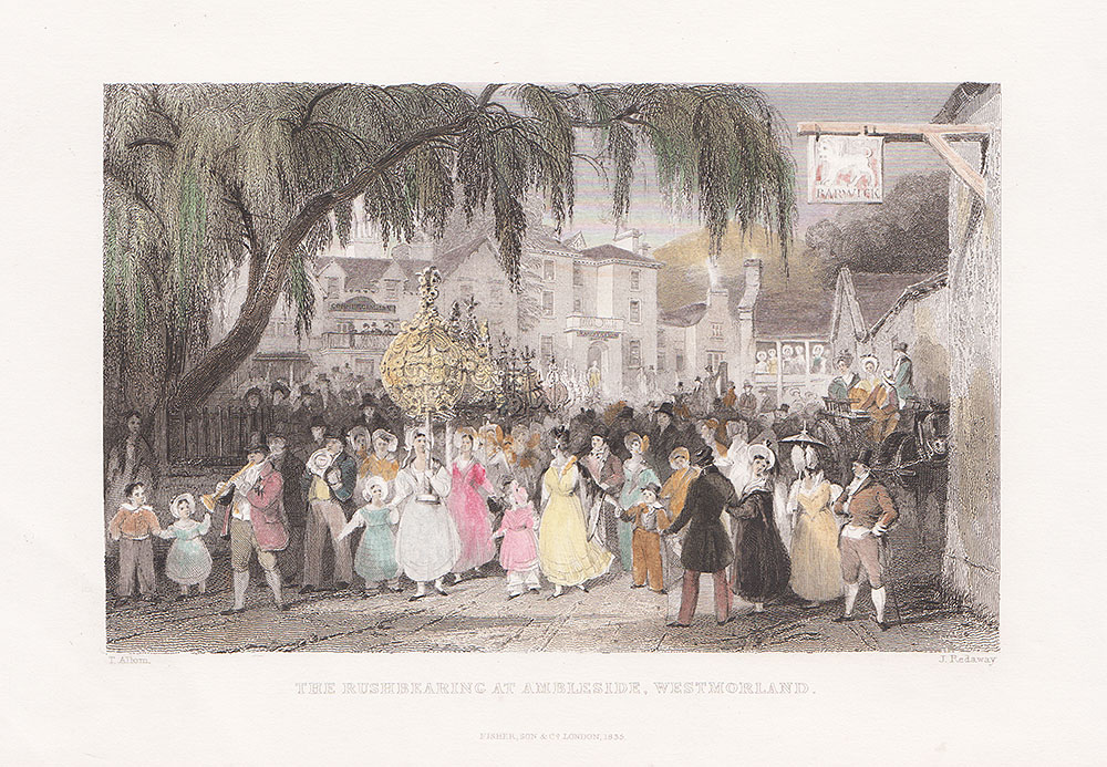 The Rushbearing at Ambleside Westmorland