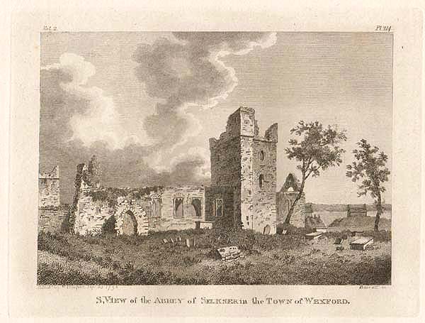 S View of the Abbey of Selsker in the Town of Wexford