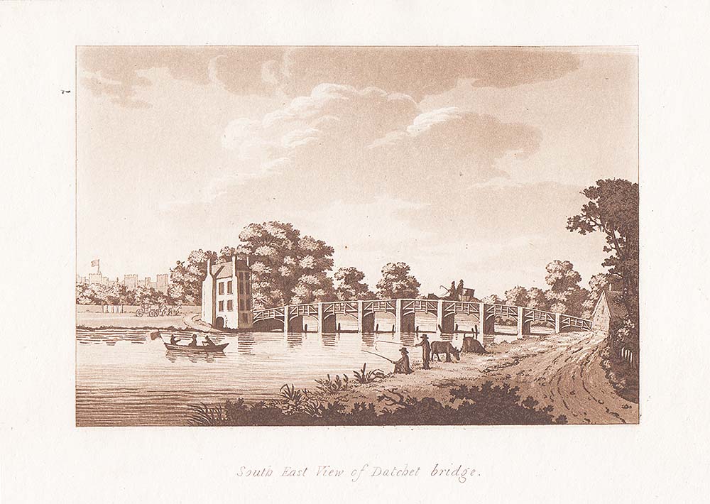 South East View of Datchet Bridge