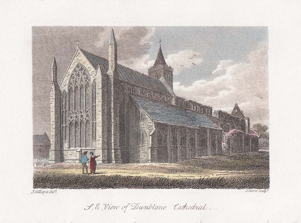S.E. View of Dunblane Cathedral.
