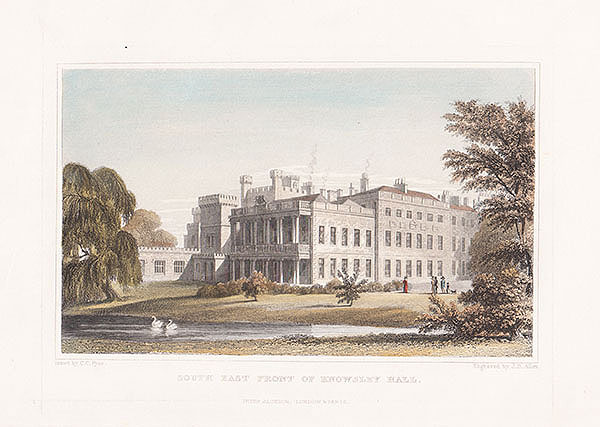 South East Front of Knowsley Hall