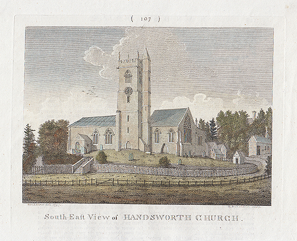 South East view of Handsworth Church