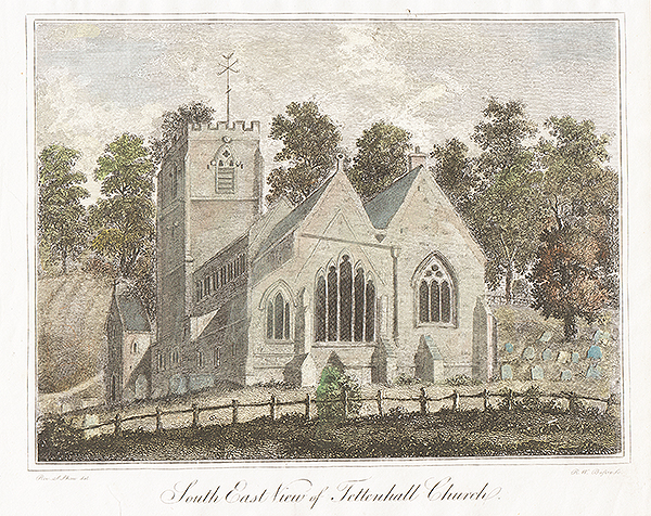 South East view of Tettenhall Church 