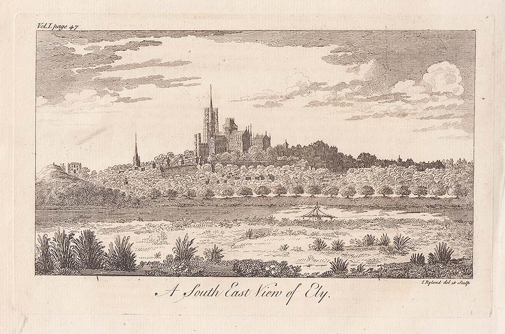 A South East View of Ely 