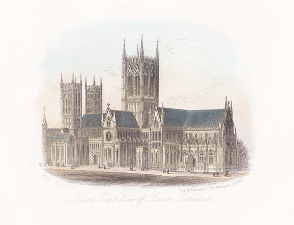 South East View of Lincoln Cathedral