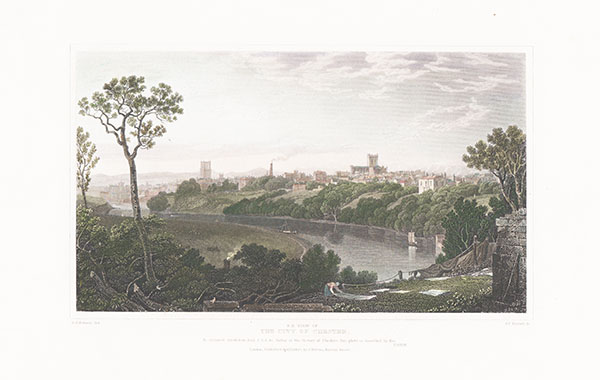 S E View of the City of Chester