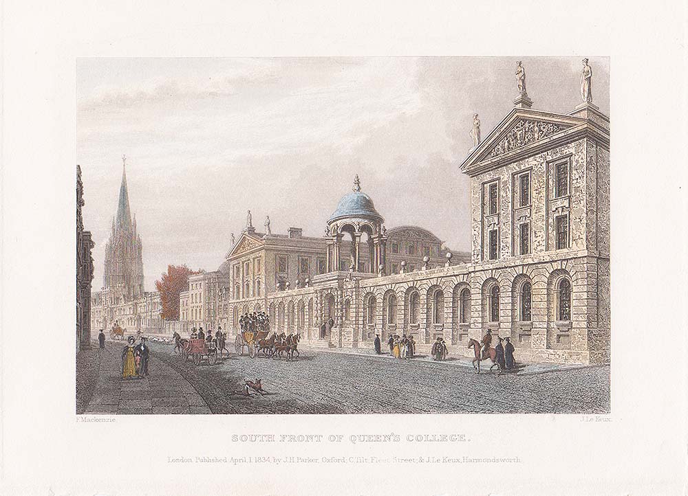 South Front of Queen's College.