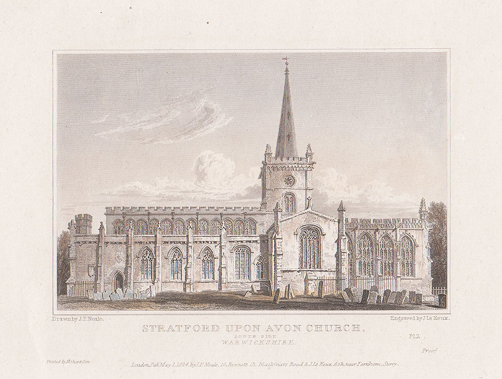 Stratford Upon Avon Church South Side