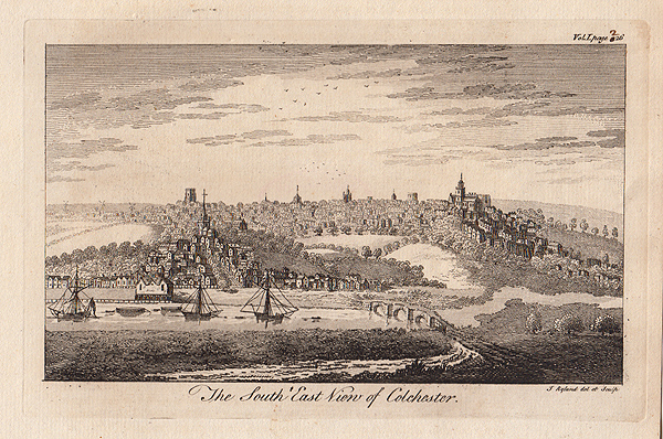 The South East View of Colchester
