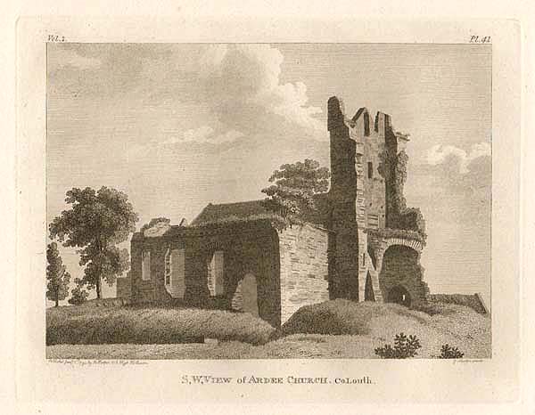 S W view of Ardee Church